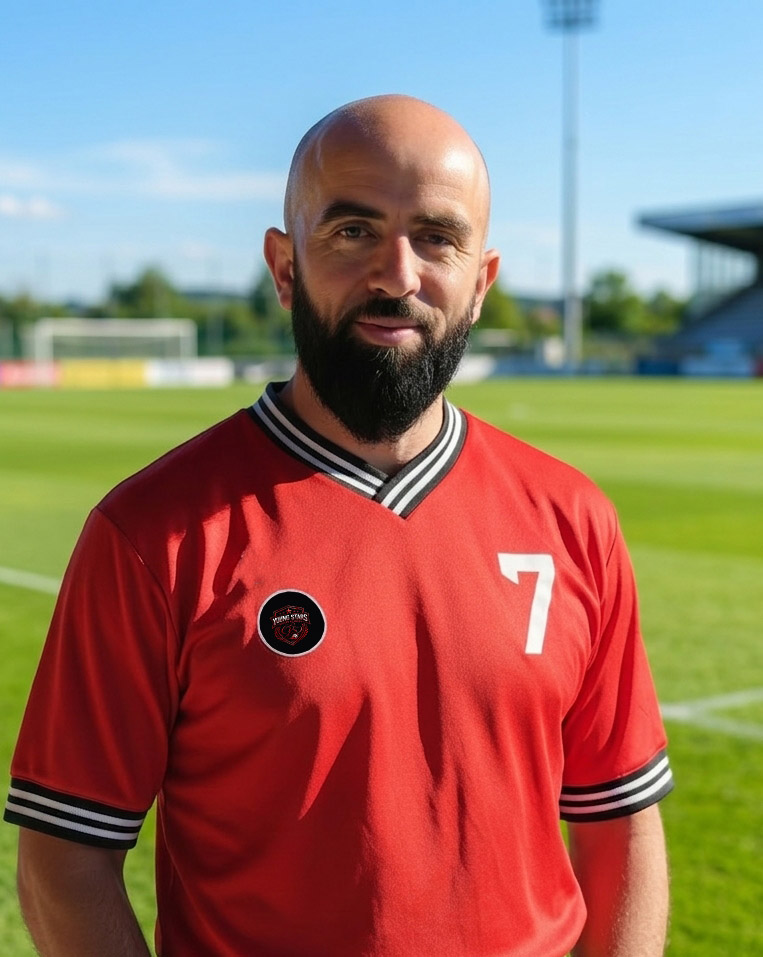 Coach Dino Dauti, Head Coach and Founder of Young Stars Soccer Academy